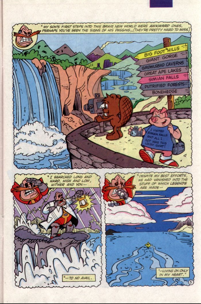 Sonic - Archie Adventure Series December 1994 Page 5
